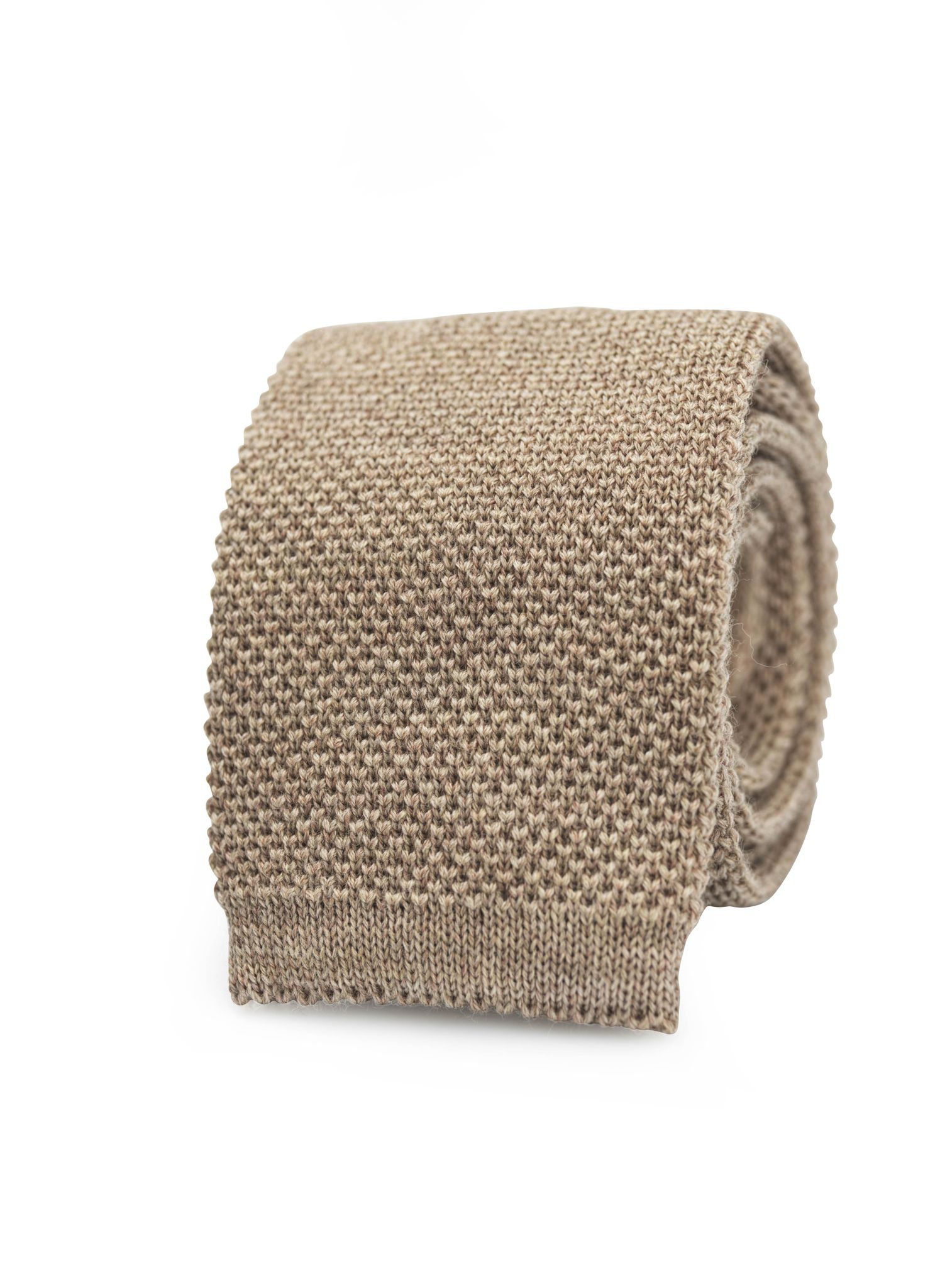 Knitted merino tie Knitted merino tie